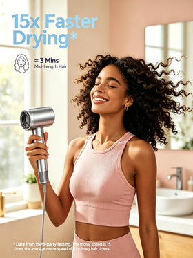 Yammoya Hair Dryer side view showing control buttons