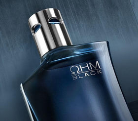 Yanbal OHM Black Men’s Cologne 100ml displayed on a stylish surface