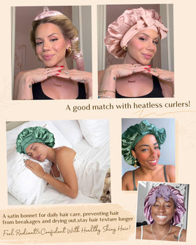 YANIBEST bonnet on a mannequin displaying versatility