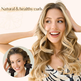 YANIBEST heatless hair curler with velvet scrunchies and hair clip