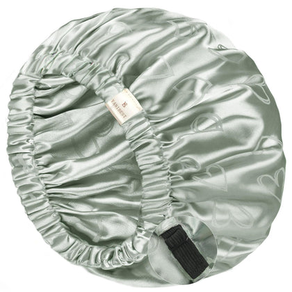YANIBEST Satin Bonnet front view in pink