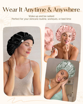 YANIBEST Satin Bonnet in multiple colour options