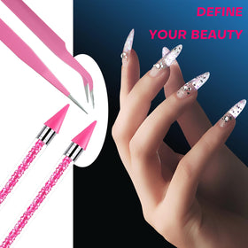 Yaoociy wax pencil with dual-head design for nail art