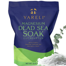 YARELI Magnesium Flakes 15lb bag front view