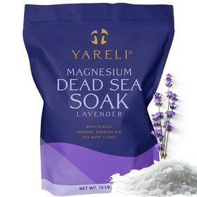YARELI Magnesium Flakes 15lb Lavender front view
