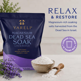 YARELI Magnesium Flakes 15lb Lavender packaging