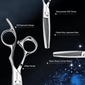 YASAKA hair thinning scissors in packaging