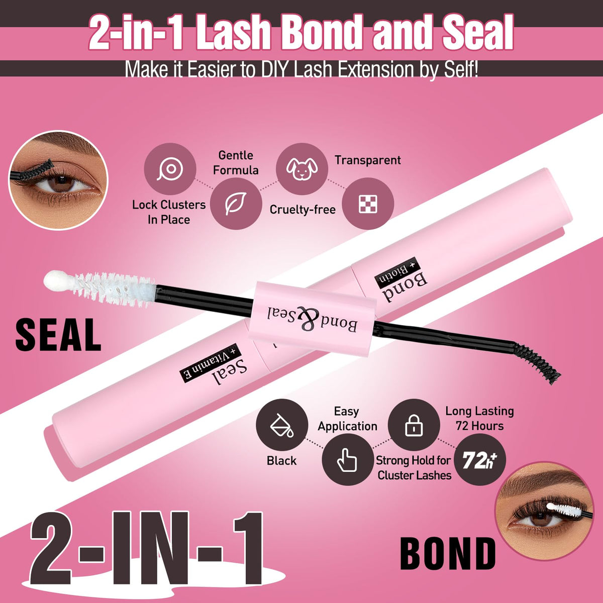 Yawamica Eyelash Extension Kit packaging
