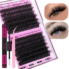 Yawamica Fluffier Lash Clusters Kit packaging front view