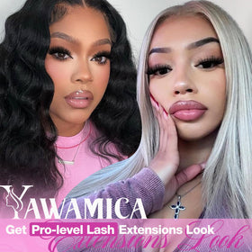 Yawamica lash bond and seal bottle close-up