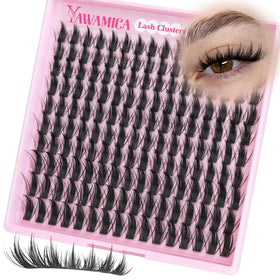 Yawamica Manga Lash Clusters 10–12–14mm front view