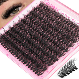 Yawamica Natural Fluffy Lash Clusters packaging front view