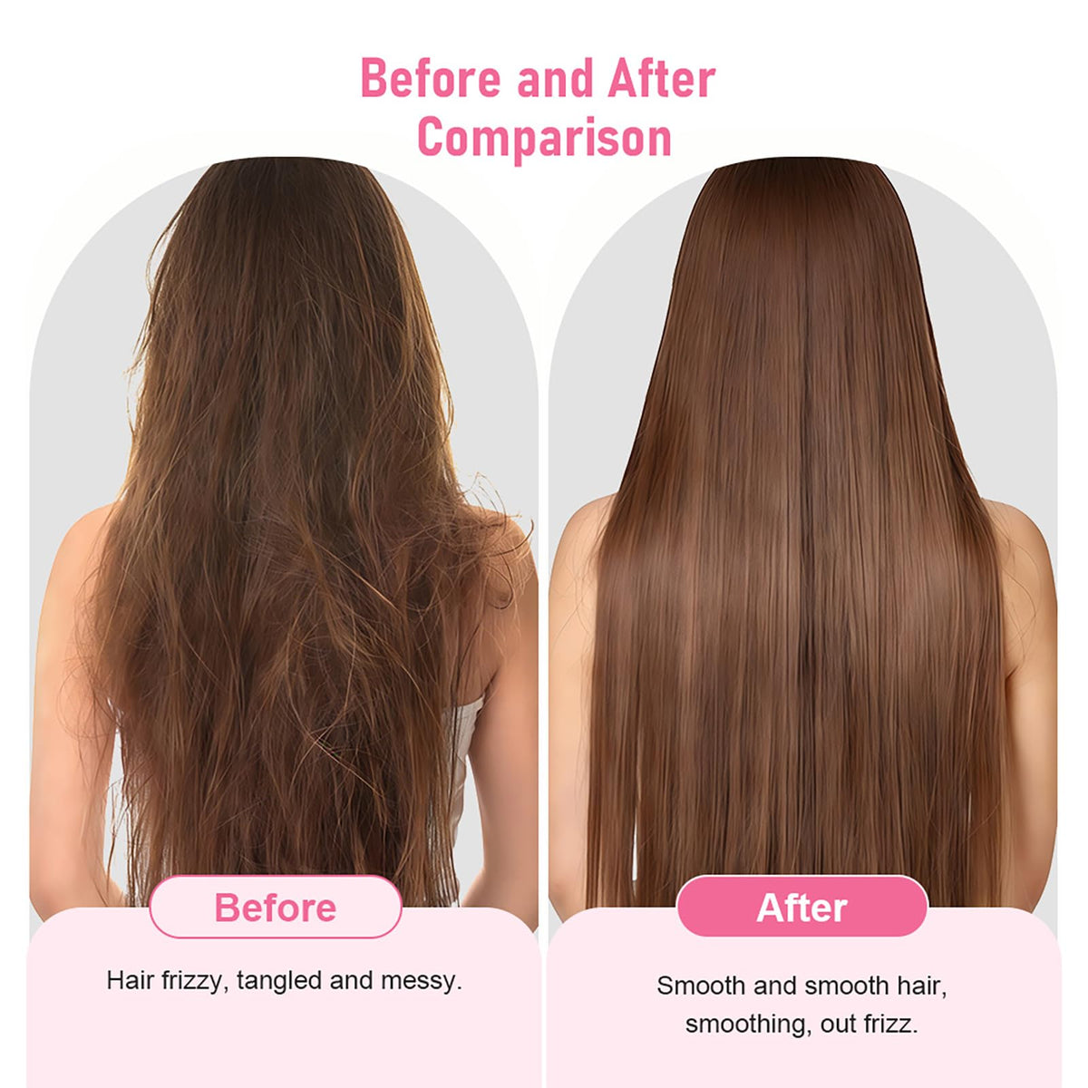 yaxiuuy Split End Trimmer in a cosmetic bag for portability