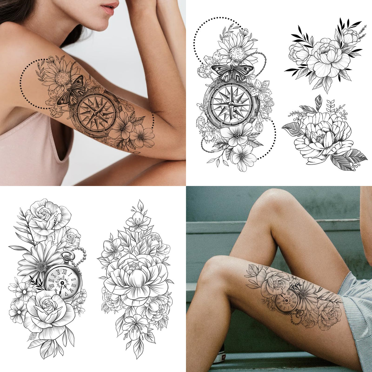 Yazhiji temporary tattoos application process step-by-step