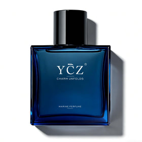 Ycz Midnight Marine Eau De Parfum for Men 1.7 Fl Oz front view