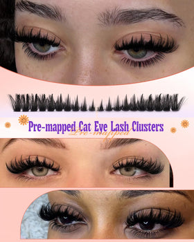 YDAGKH 80D lashes applied on model showcasing dramatic look