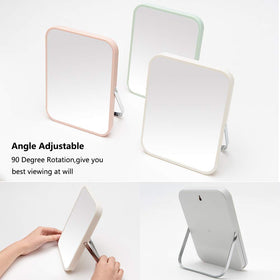 YEAKE Portable Makeup Mirror folded for travel
