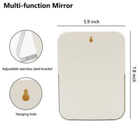 YEAKE Portable Makeup Mirror with adjustable metal stand