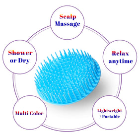 YEALIFE Hair Scalp Scrubber Massager Brush side view