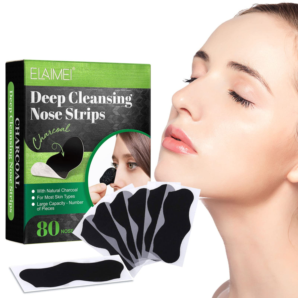 Yecuce Pore Strips opened package with strips visible