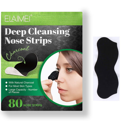 Yecuce Pore Strips packaging front view with charcoal design