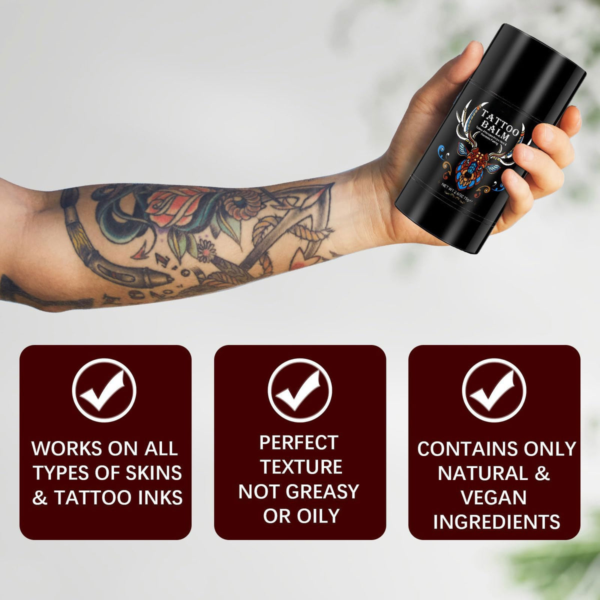 Yecuce Tattoo Aftercare Butter Balm ingredients list