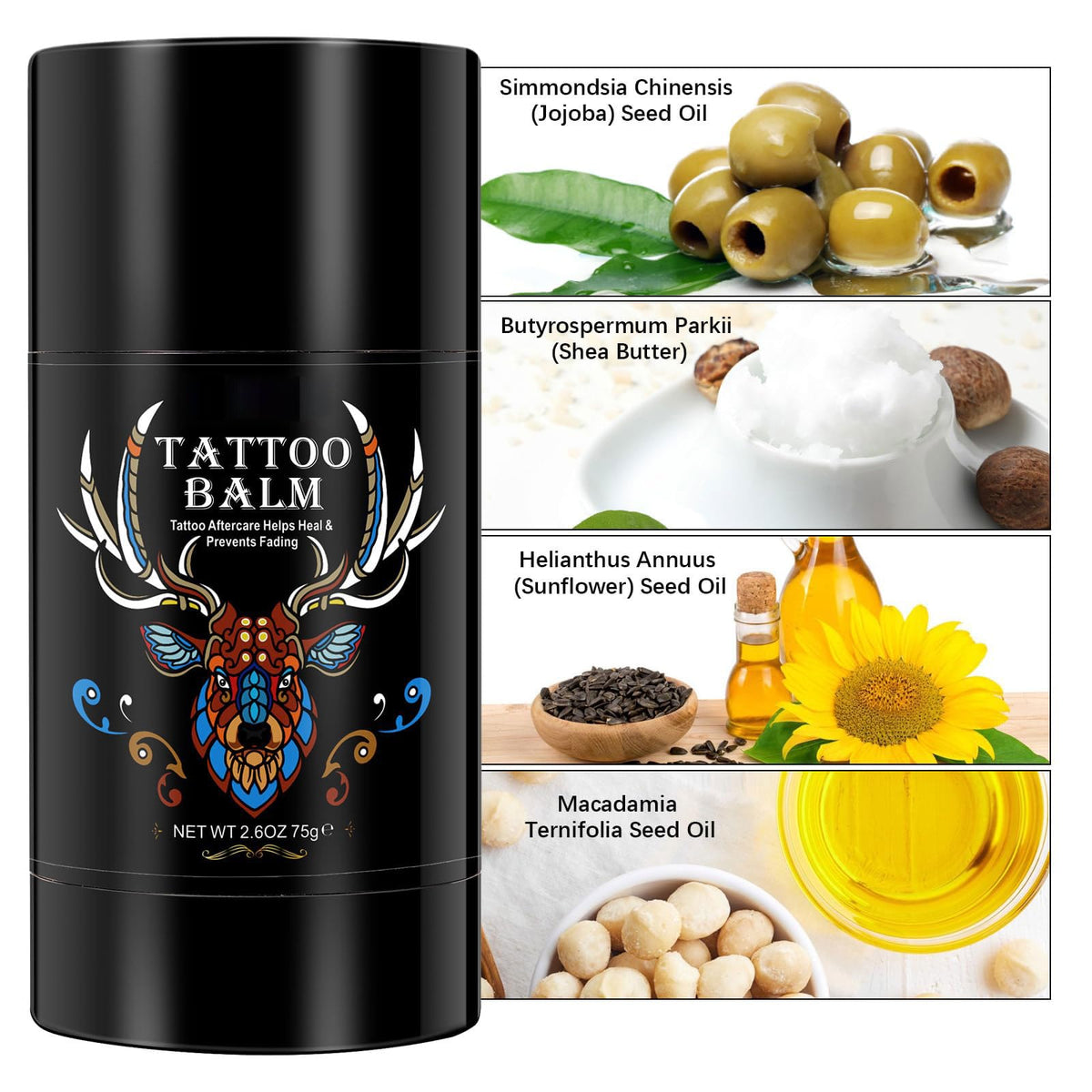 Yecuce Tattoo Aftercare Butter Balm packaging details