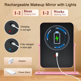 YEKKOPT Vanity Mirror with three-color illumination