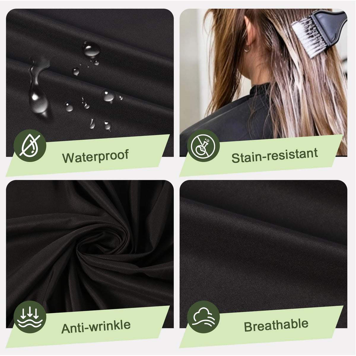 YELEGAI Hair Cutting Cape with neck duster brush included