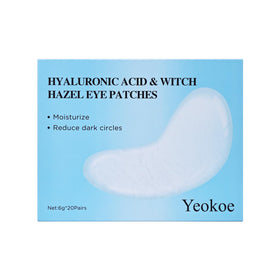Yeokoe Under Eye Patches next to skincare products