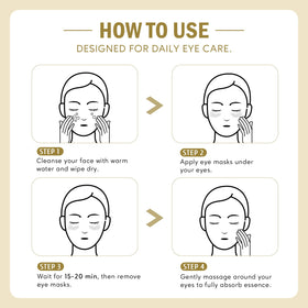 Yeokoe Under Eye Patches with ingredients list