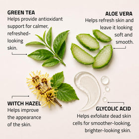 YEOUTH Glycolic Acid Toner 8% in bathroom setting