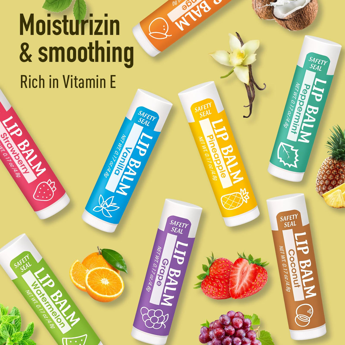 YesBes Lip Balm in a travel-friendly pack
