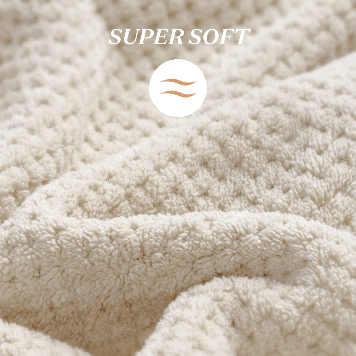 YFONG microfiber hair towel wrap in use after shower