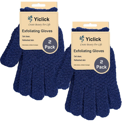 Yiclick Heavy Exfoliating Gloves front view
