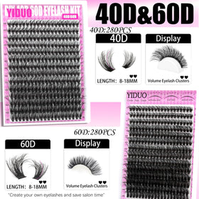 YIDUO 100D lash clusters for volume effect