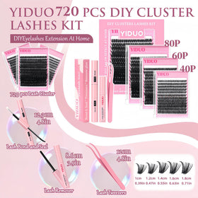 YIDUO Eyelash Makeup Remover bottle