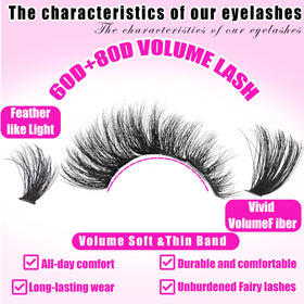 YIDUO eyelash tweezers and brushes for application
