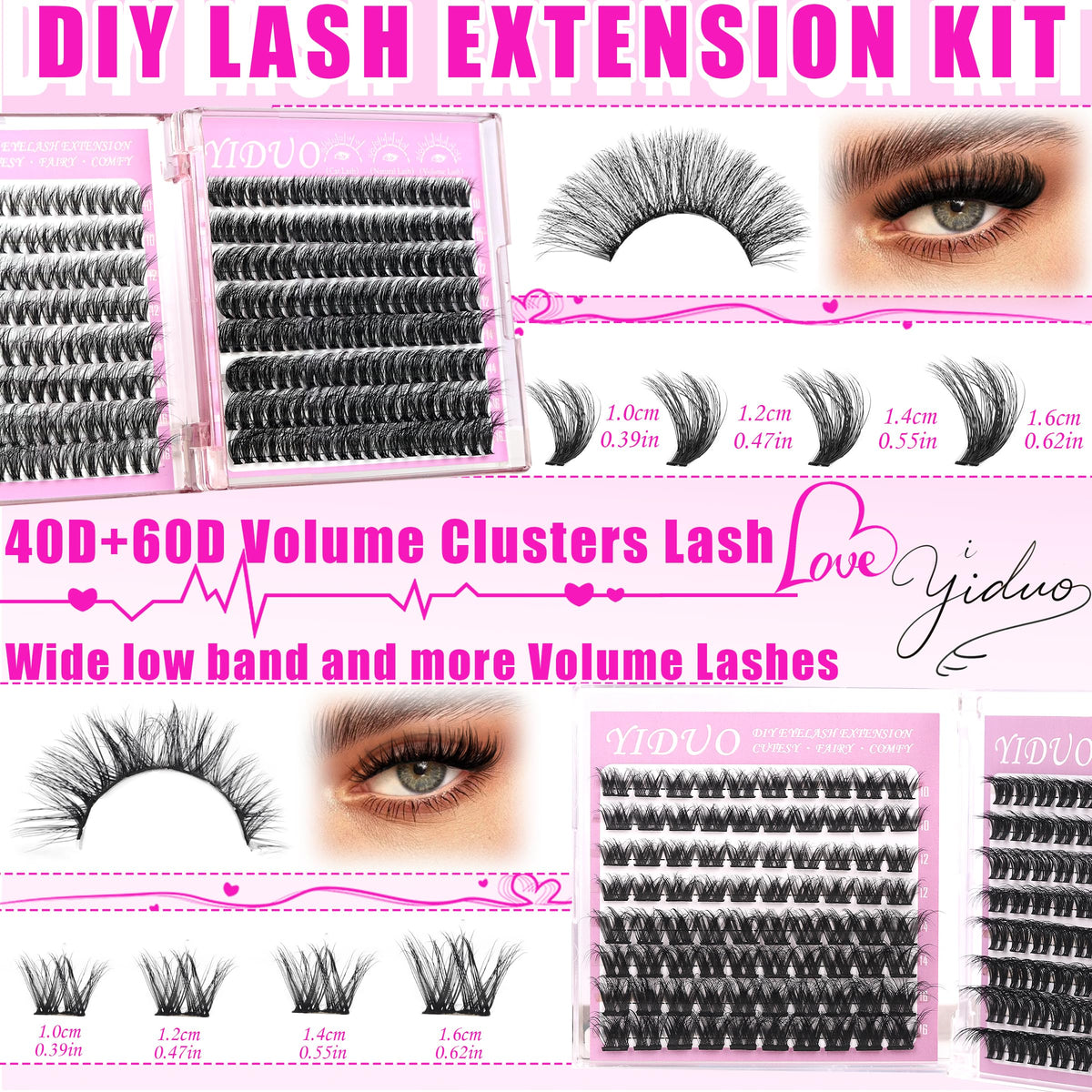 YIDUO lash bond and seal included in the kit