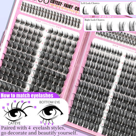 YIDUO lash kit packaging with all contents displayed