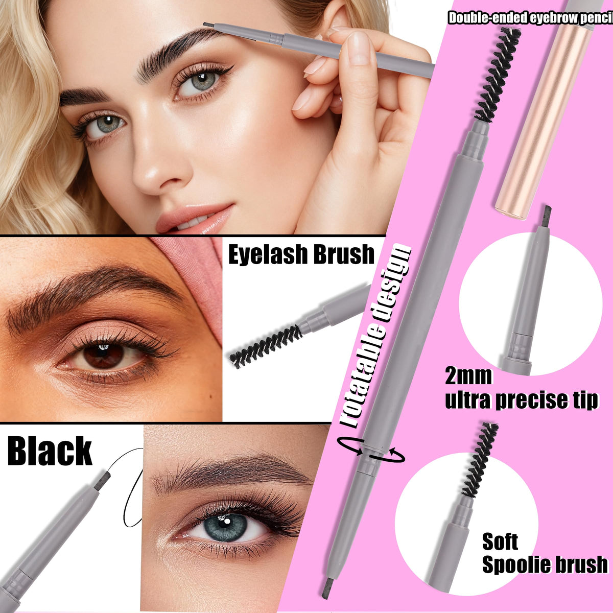 YIDUO Manga Lash Clusters Kit contents layout