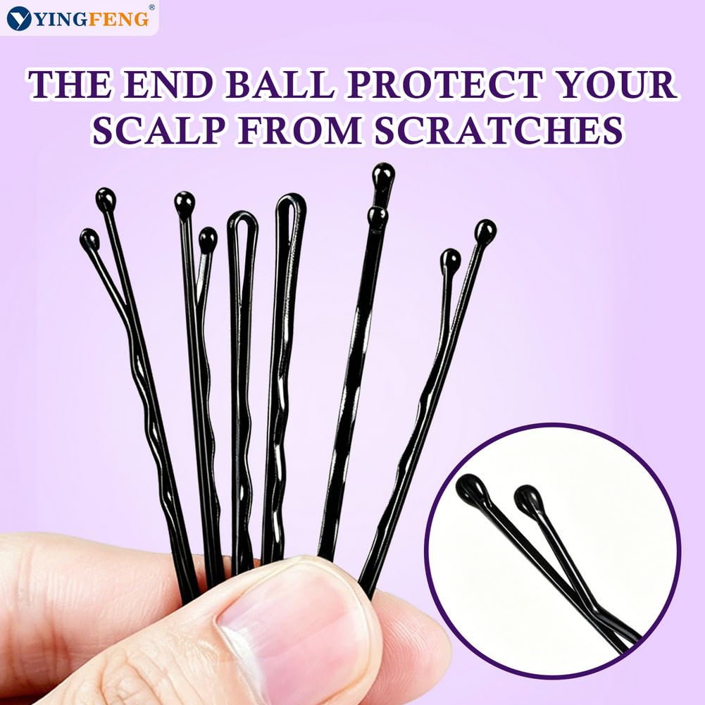 YINGFENG 330 Pcs bobby pins with hair styling tools
