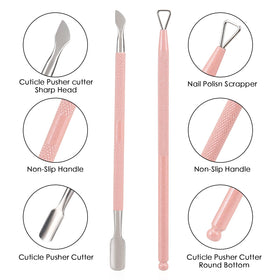 YINYIN cuticle trimmer set displayed in a cute storage box