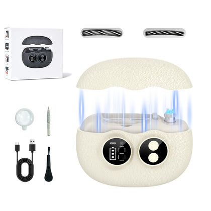 Yionkin Electric Nail Clipper front view with LCD display