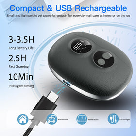 Yionkin Electric Nail Clipper in a lifestyle setting