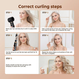 Yitrust 5 in 1 Blow Dryer Brush Set in lifestyle setting
