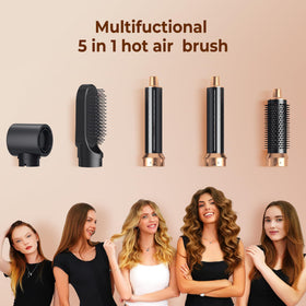 Yitrust blow dryer brush set with heat-resistant glove