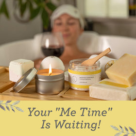 Ylang Ylang soap bar included in the gift basket