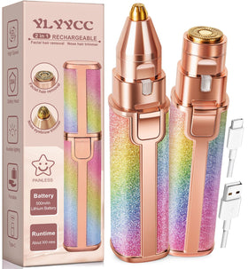 YLYYCC 2-in-1 Nose & Eyebrow Trimmer front view