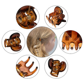 YOHAMA hair claw clips in thick protective packaging